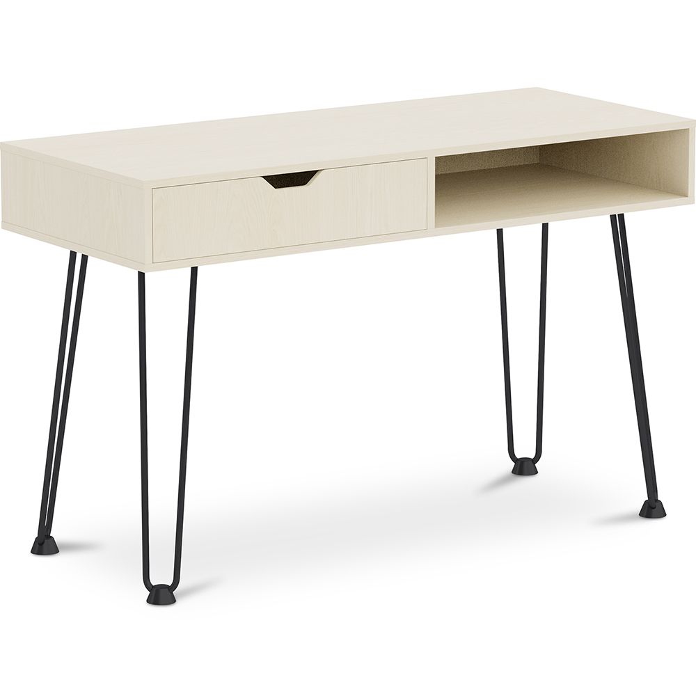 Bureau en Bois avec Tiroir - Design Scandinave - Andor image 8