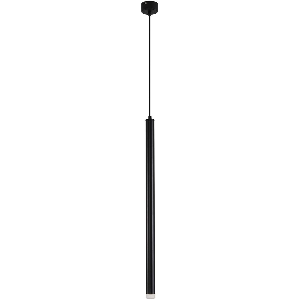  Lampe de plafond tube LED - Lampe suspendue noire - 60cm - Bruna image 8