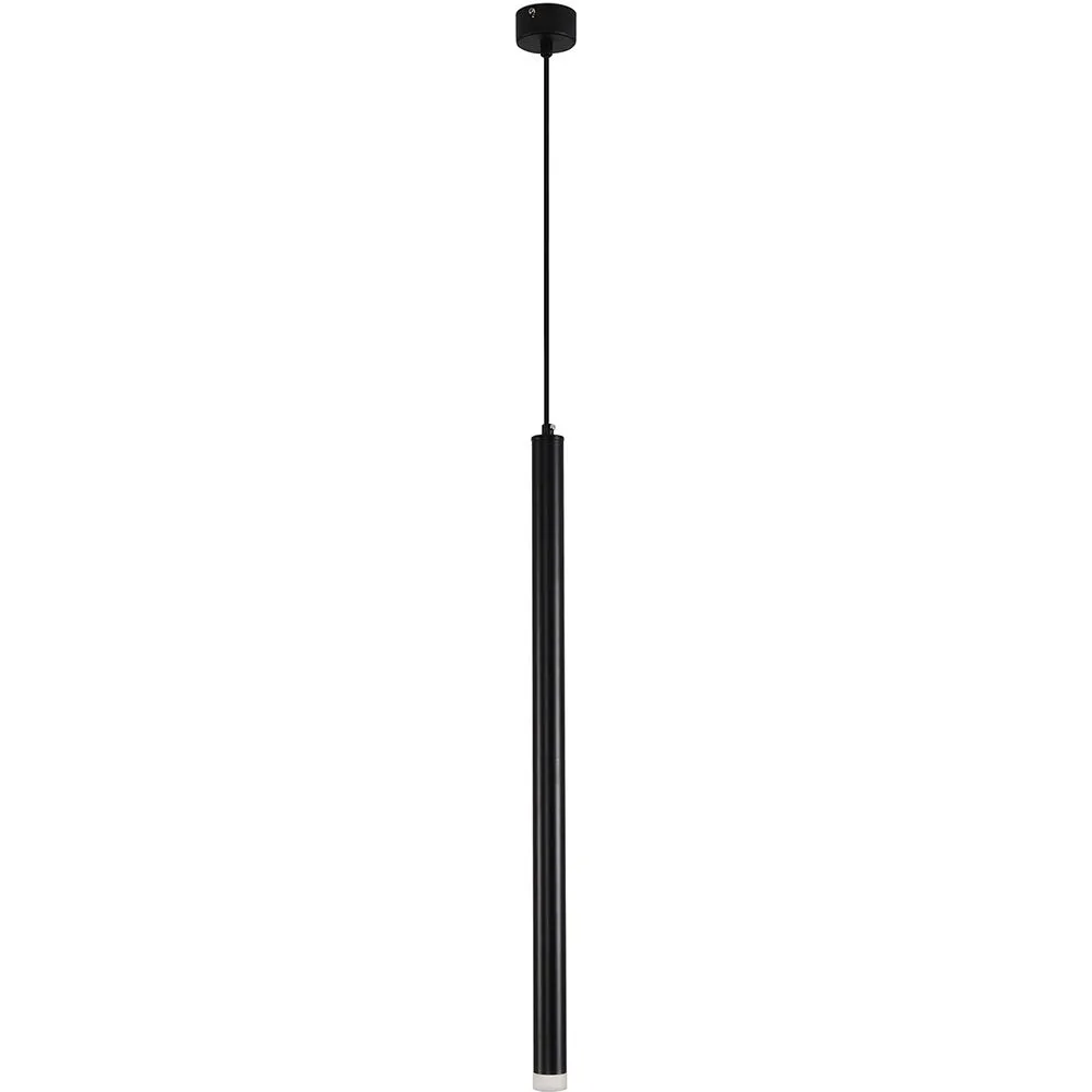 Lampe de plafond tube LED - Lampe suspendue noire - 60cm - Lilu image 8