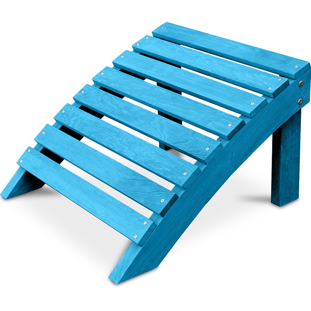 Tabouret en bois pour chaise de jardin - Alana image 8