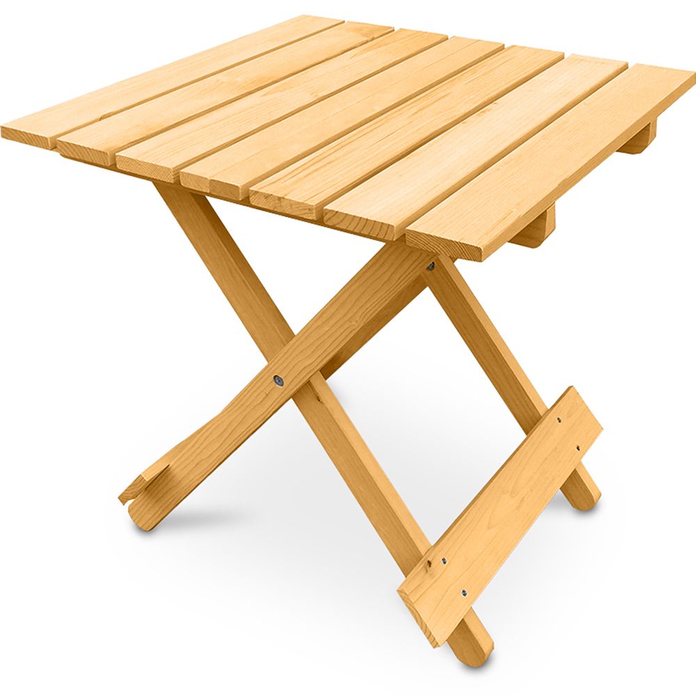 Table de Jardin - Table d'appoint en Bois Adirondack - Alana image 8