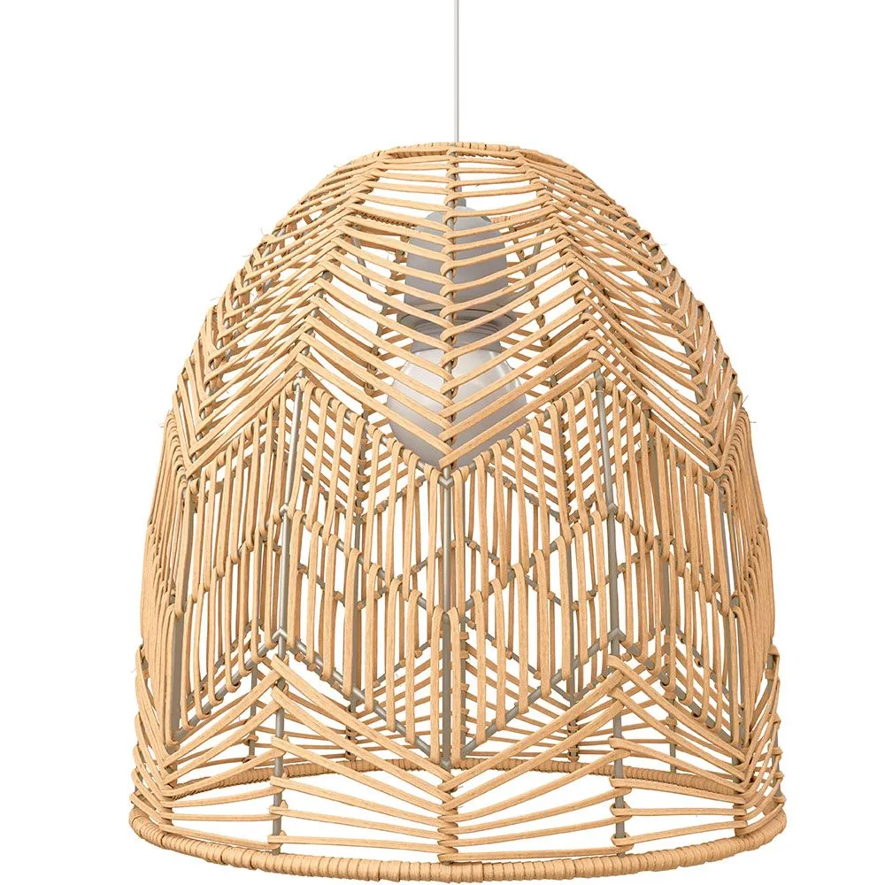 Lampe de plafond en rotin - Suspension de stile Boho Bali- Bu image 8