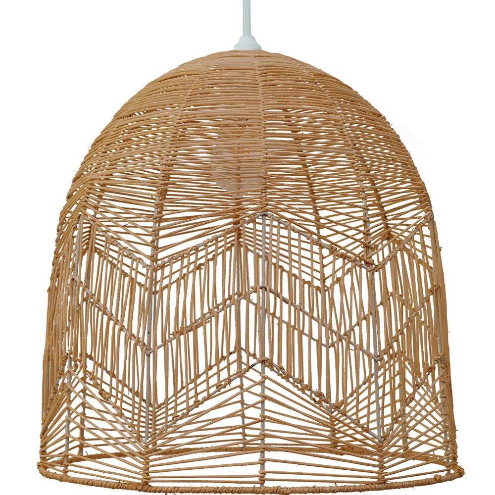 Lampe de plafond en rotin - Suspension de stile Boho Bali- Bu image 8