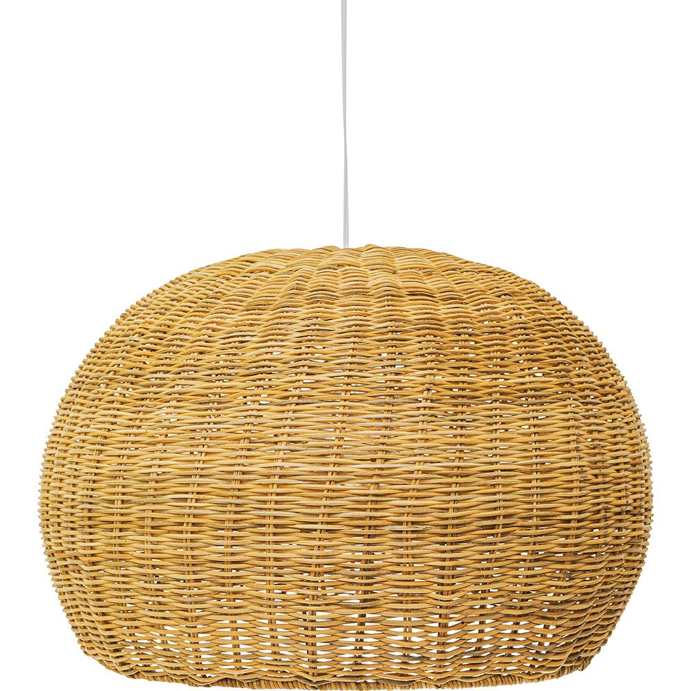 Lampe de plafond en rotin - Lampe suspendue de stile Boho Bali - Kim image 8