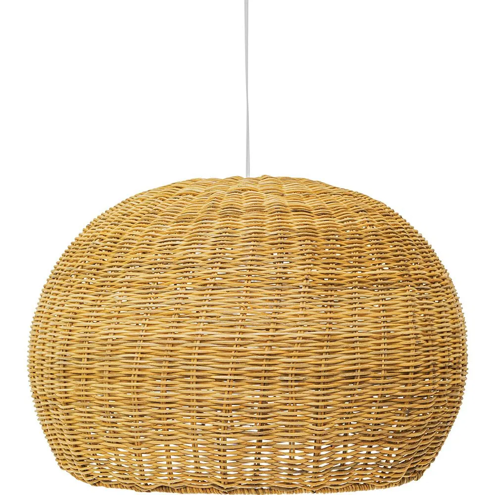 Lampe de plafond en rotin - Lampe suspendue de stile Boho Bali - Kim image 8