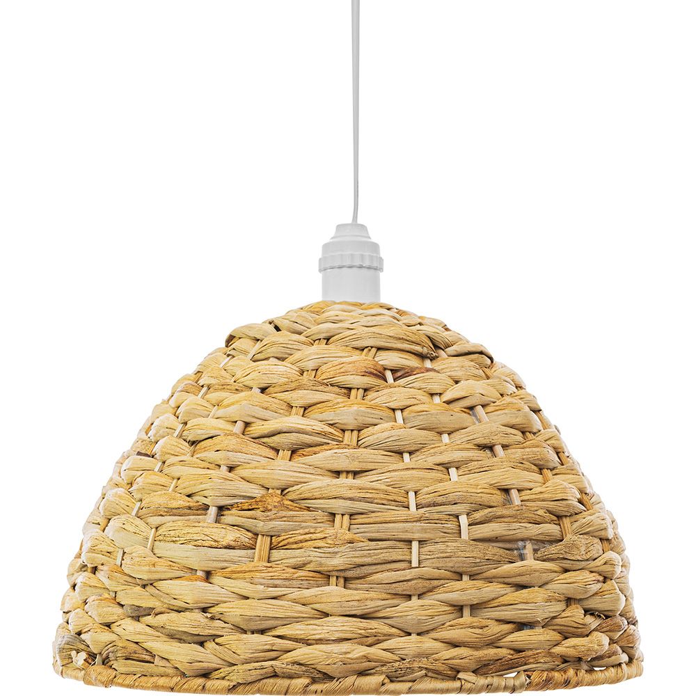 Lustre de plafond en herbe de mer - Suspension de style Boho Bali - Ngu image 8
