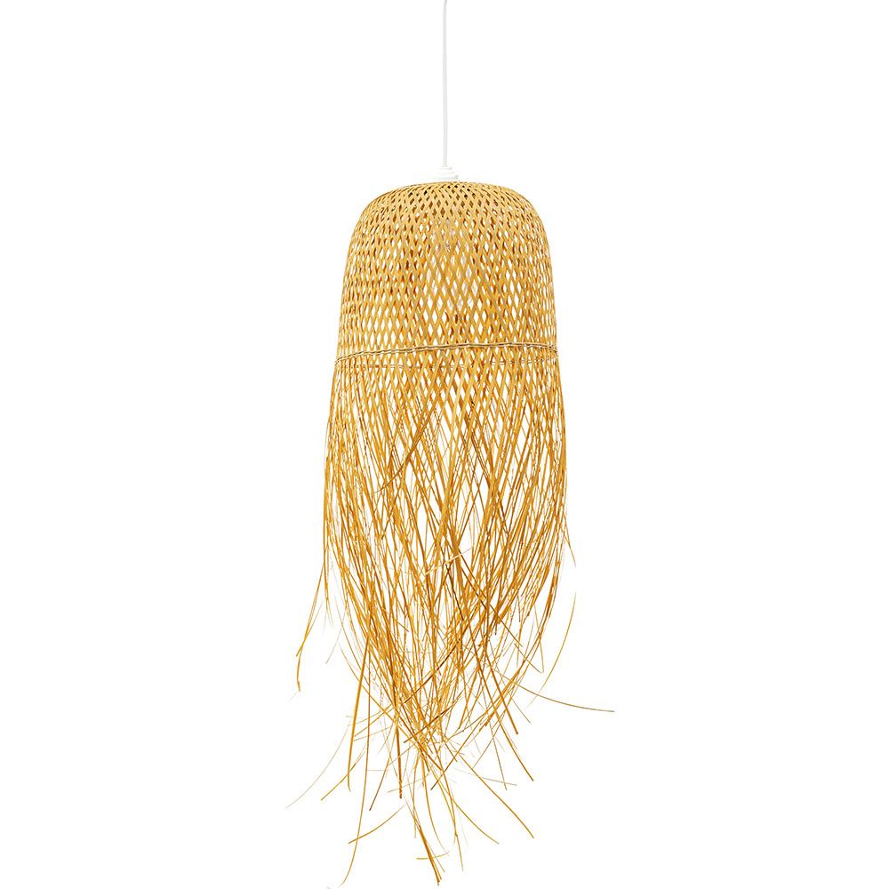 Lampe de plafond en bambou - Lampe suspendue de style Boho Bali - Thow image 8