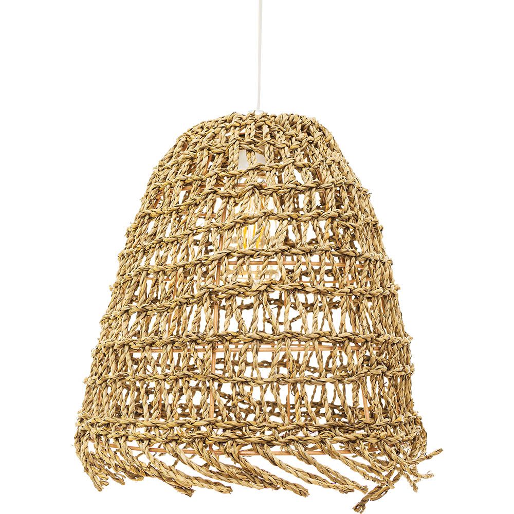 Lampe de plafond en rotin - Lampe suspendue stile Boho Bali - Linei image 8