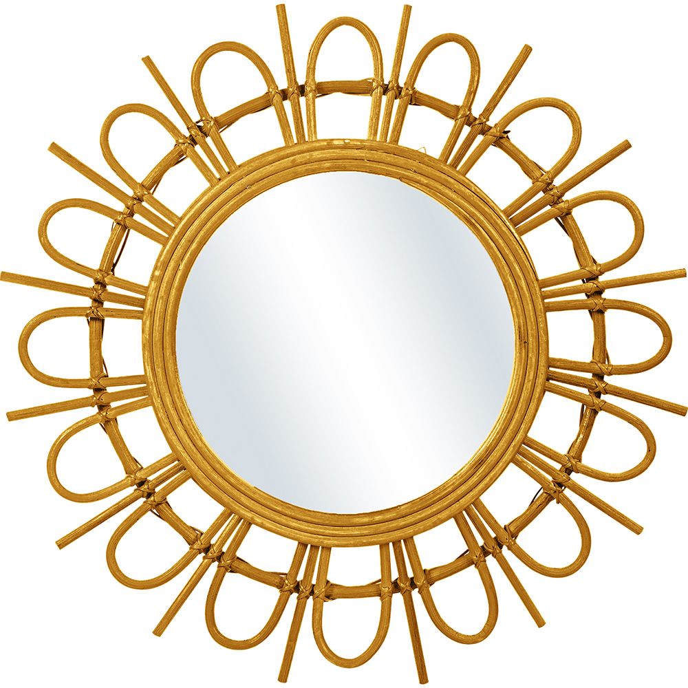Miroir Mural - Design Rond Boho Bali (60 cm) - Miu image 8