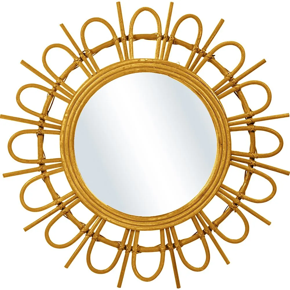 Miroir Mural - Design Rond Boho Bali (60 cm) - Miu image 8