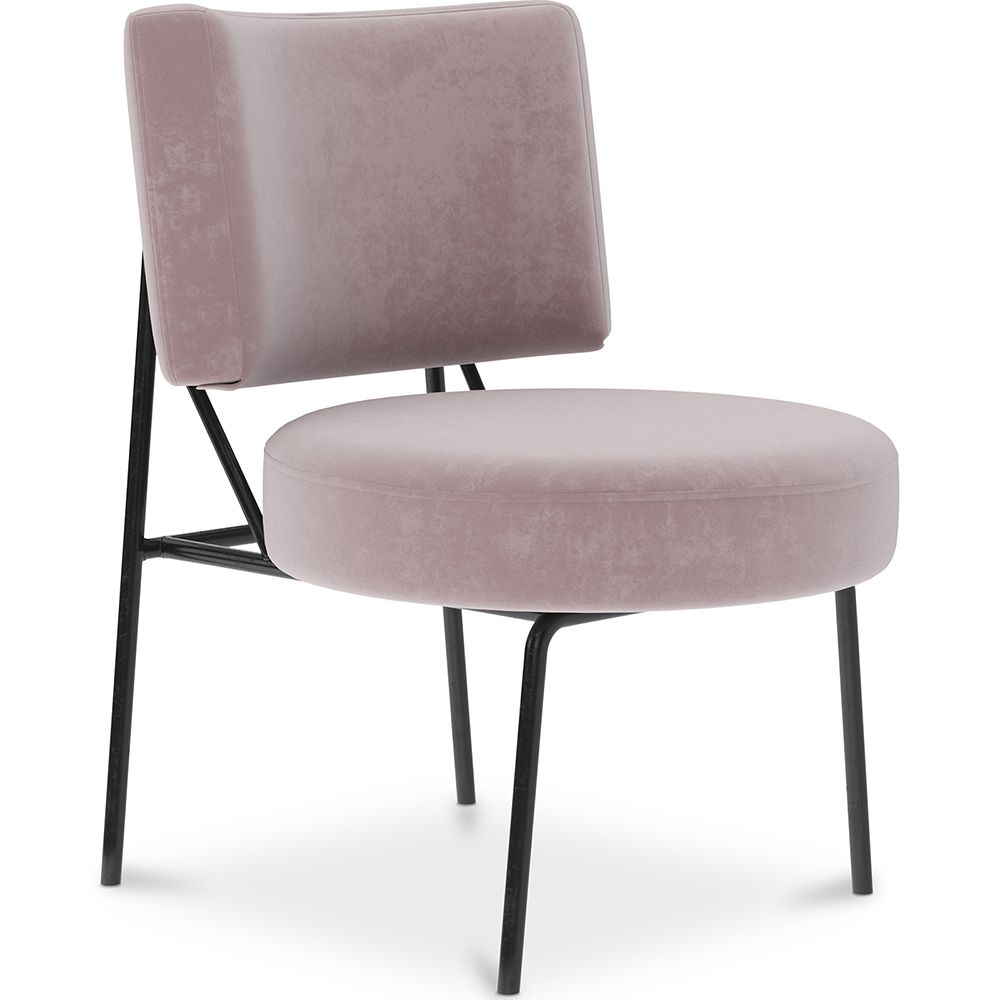 Fauteuil tapissé en velours - Jerna image 8