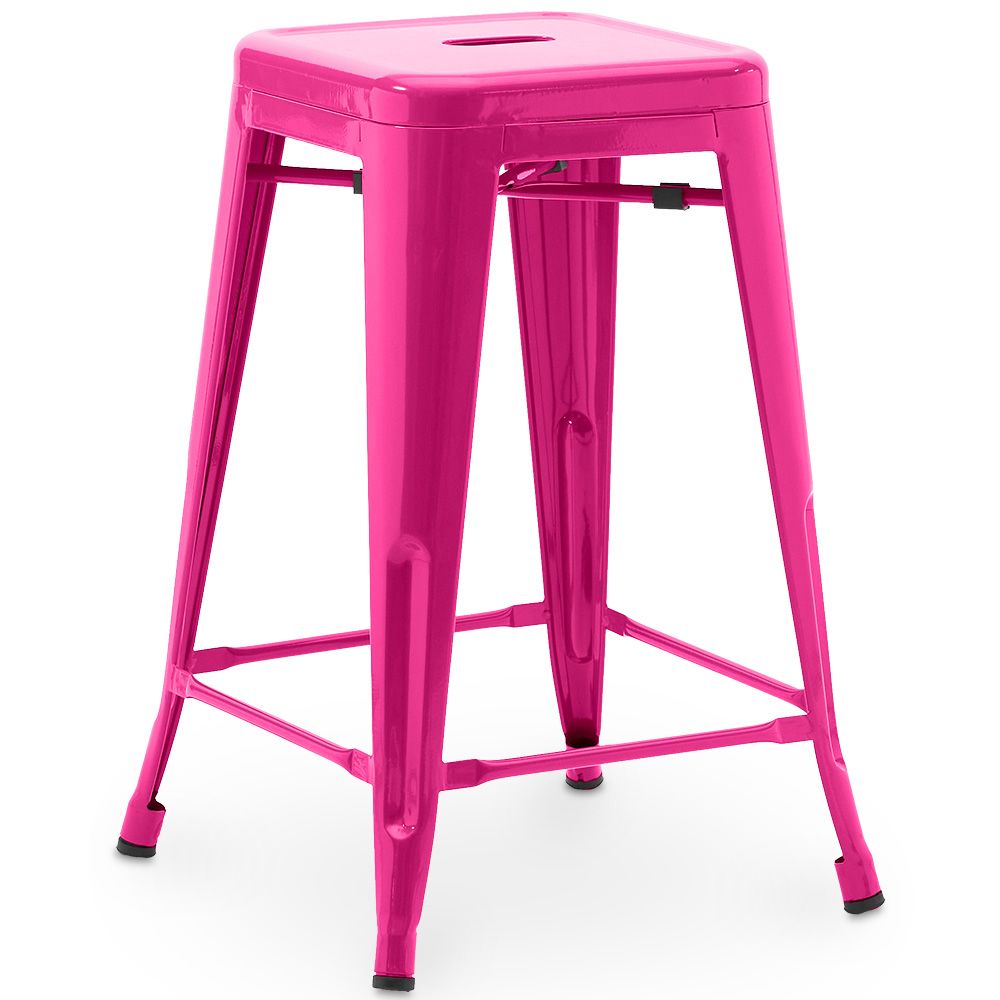 Tabouret de bar - Design industriel - 60cm - Nouvelle édition - Stylix image 8
