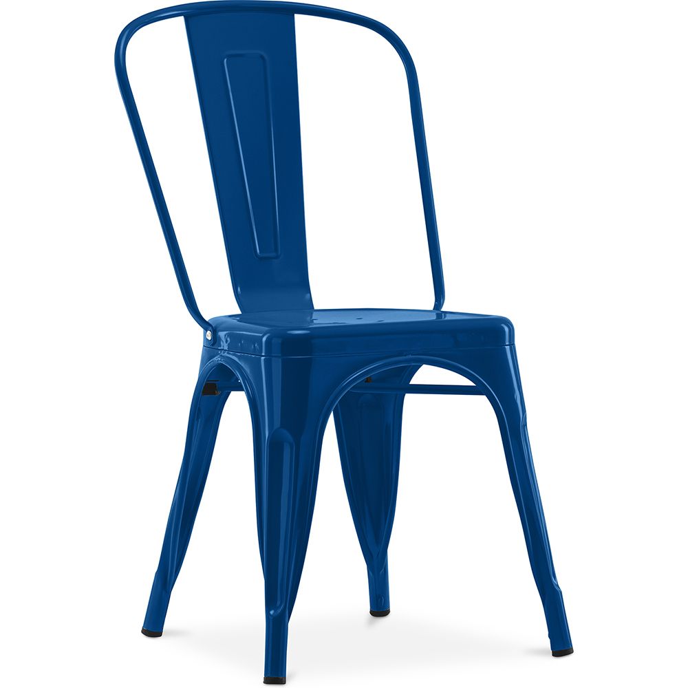 Chaise de salle à manger - Design industriel - Acier - Nouvelle édition - Stylix image 8