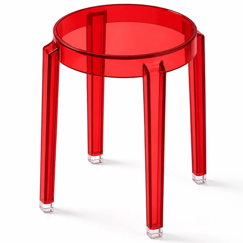 Tabouret Bas Transparent - 47cm - Arthur image 8