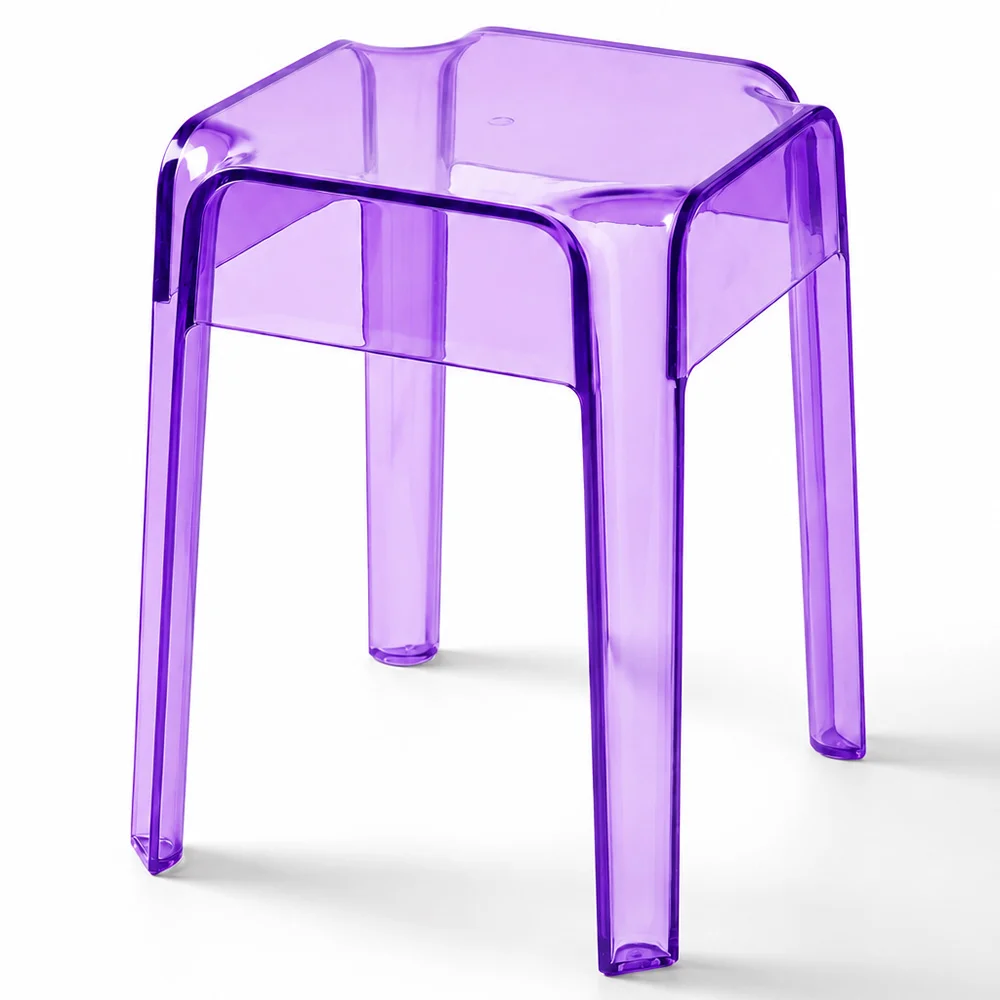 Tabouret Bas Transparent - 47cm - Victoria Queen image 8