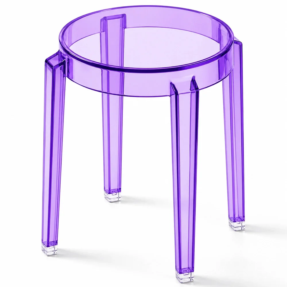 Tabouret Bas Transparent - 47cm - Arthur image 8