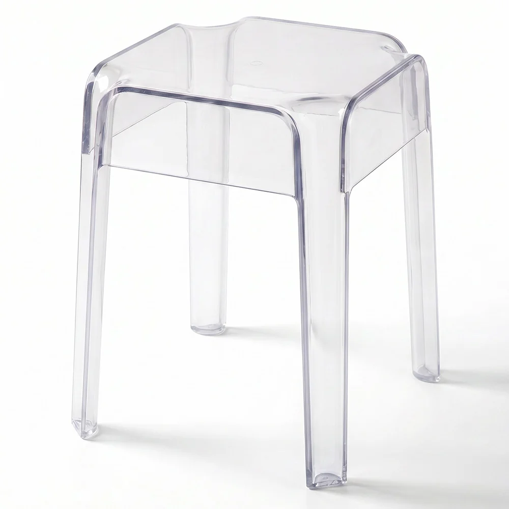 Tabouret Bas Transparent - 47cm - Victoria Queen image 8