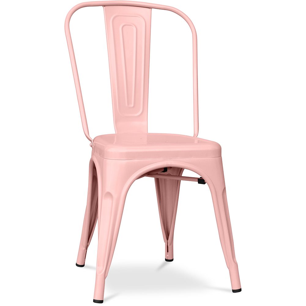 Chaise de salle à manger - Design industriel - Acier - Mat - Nouvelle édition -Stylix image 8