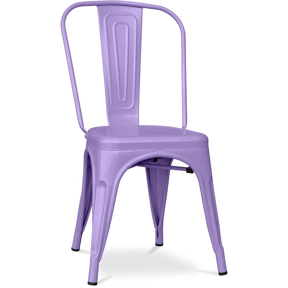 Chaise de salle à manger - Design industriel - Acier - Mat - Nouvelle édition -Stylix image 8