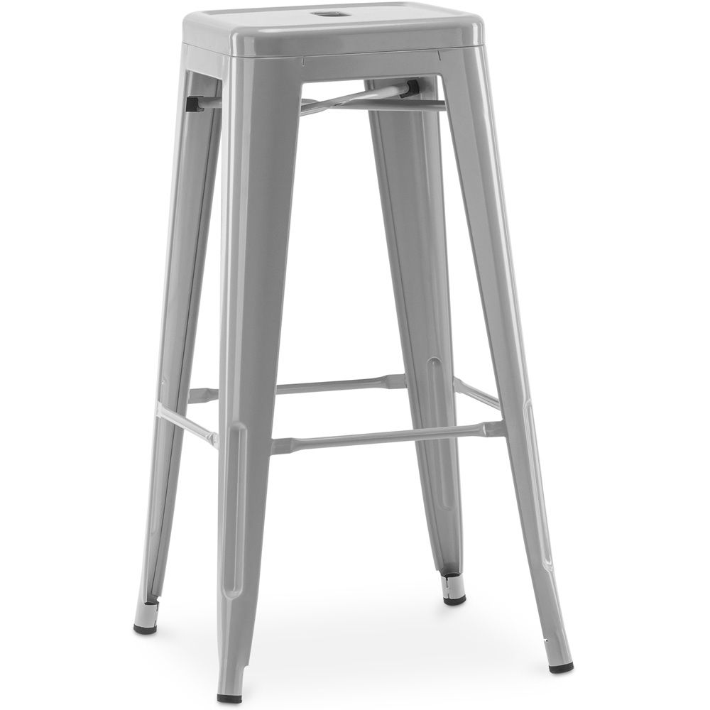 Tabouret de bar - Design industriel - 76cm - Stylix image 8