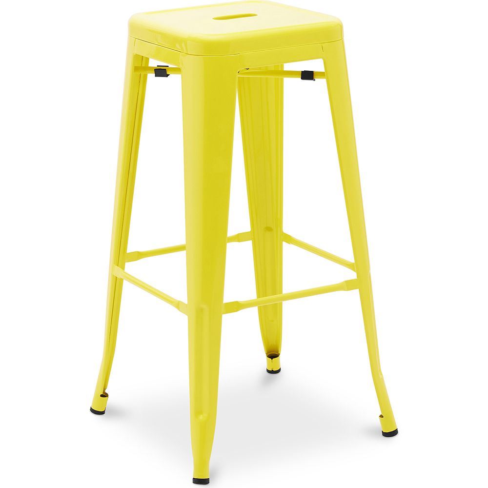 Tabouret de bar - Design industriel - 76cm - Stylix image 8