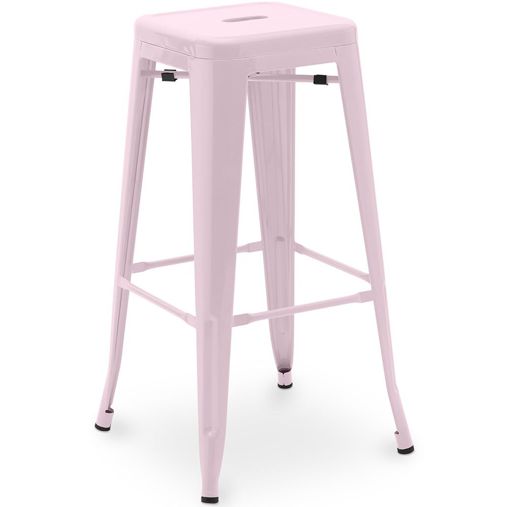 Tabouret de bar - Design industriel - 76cm - Stylix image 8