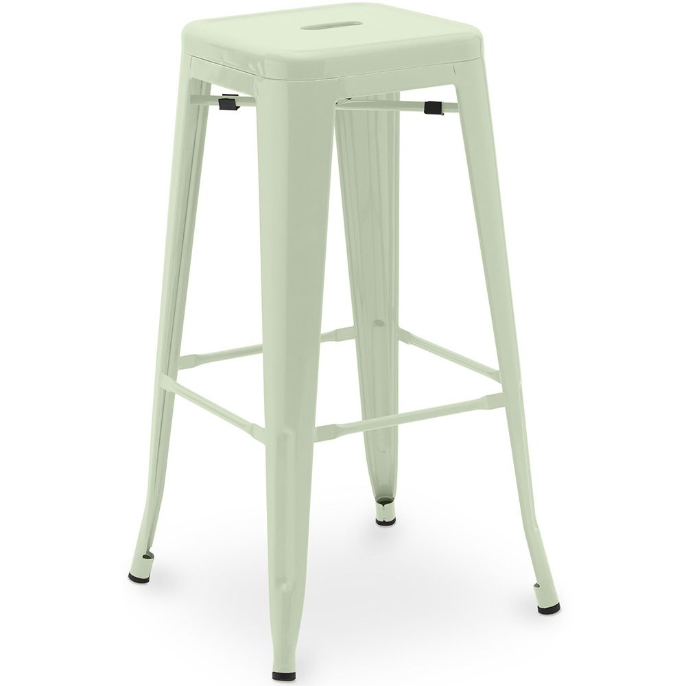 Tabouret de bar - Design industriel - 76cm - Stylix image 8