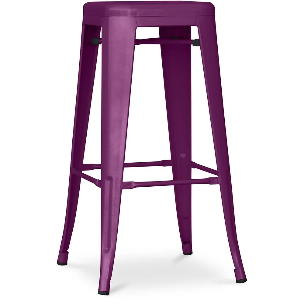 Tabouret de bar - Design industriel - 76cm - Nouvelle édition- Stylix image 8