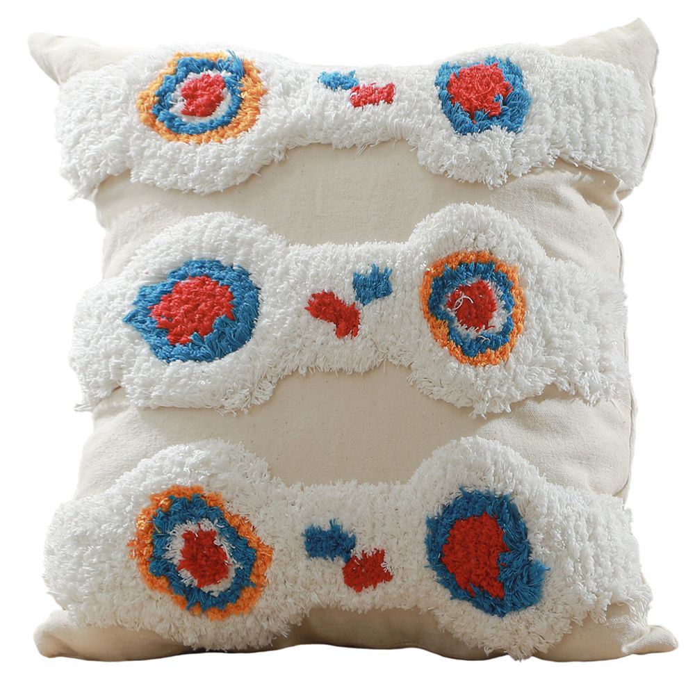 Coussin de style boho Bali - Housse et Rembourrage inclus - Sarla image 8