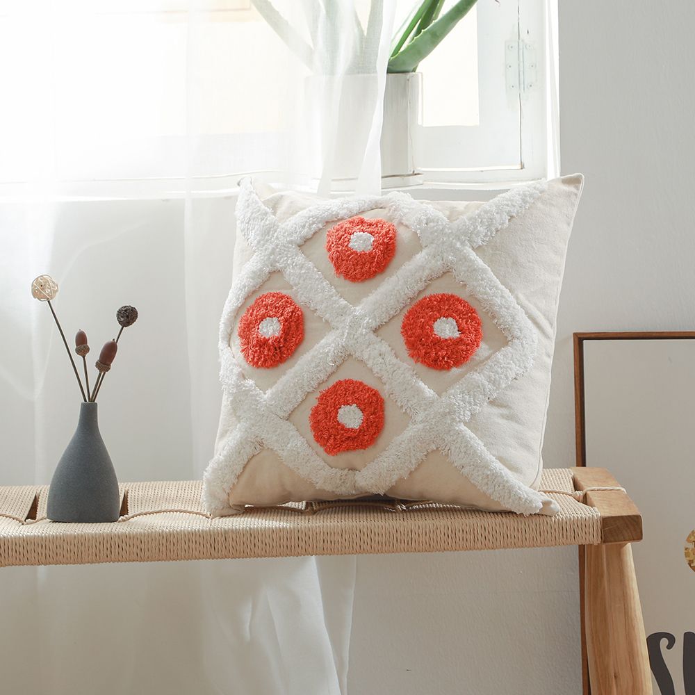 Coussin de style boho Bali - Housse et Rembourrage inclus -  Reyune image 8