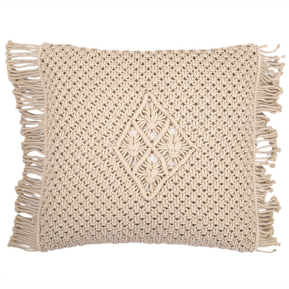 Coussin de style boho Bali - Housse et Rembourrage inclus - Sefira image 8