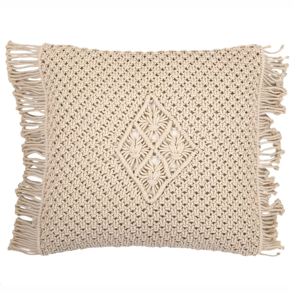 Coussin de style boho Bali - Housse et Rembourrage inclus - Sefira image 8