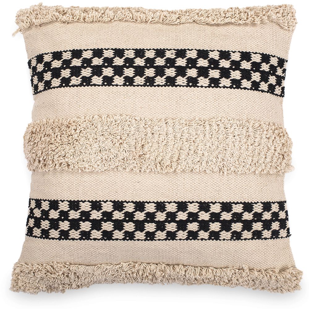 Coussin de style boho Bali - Housse et Rembourrage inclus - Daviniu image 8