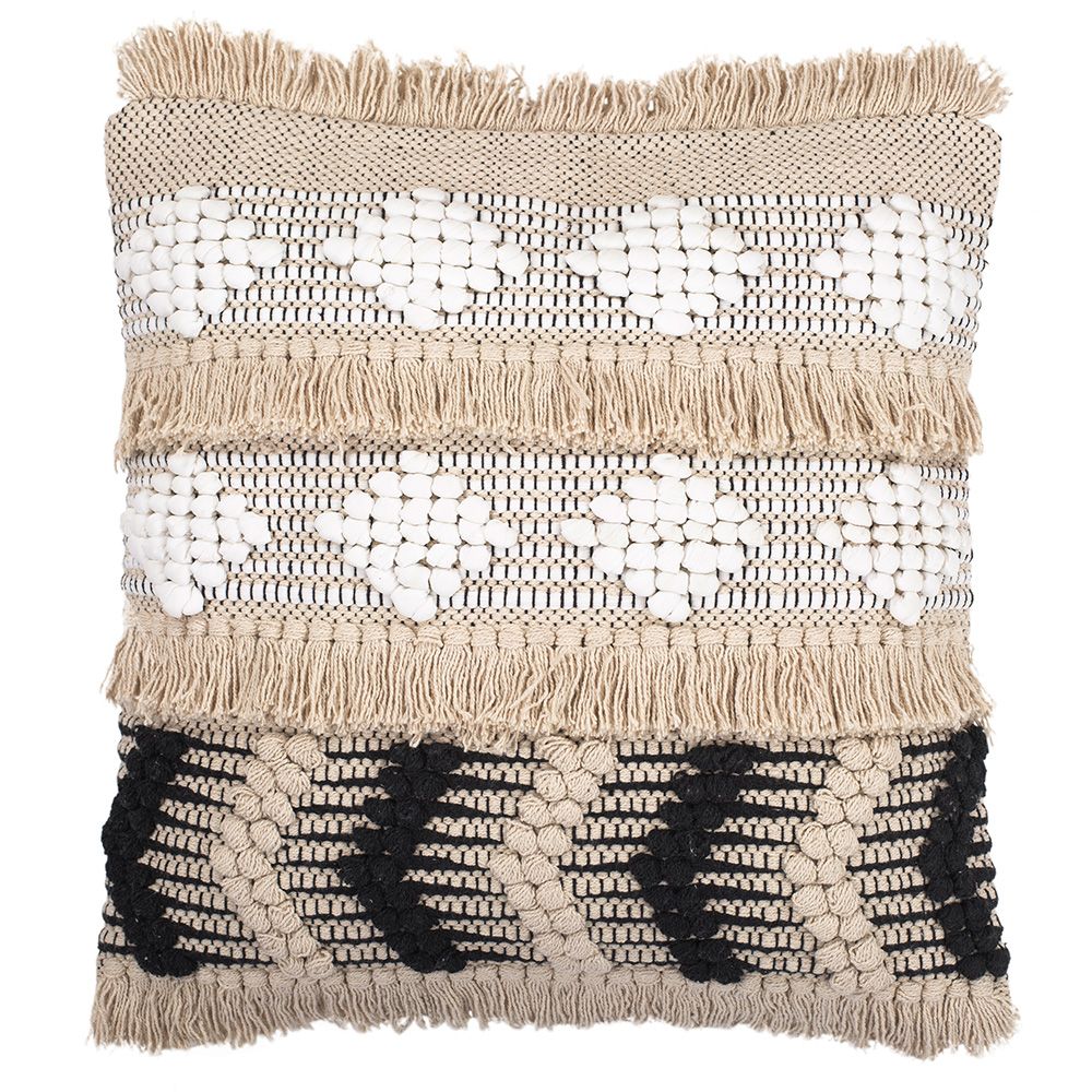 Coussin de style boho Bali - Housse et Rembourrage inclus - Herai image 8