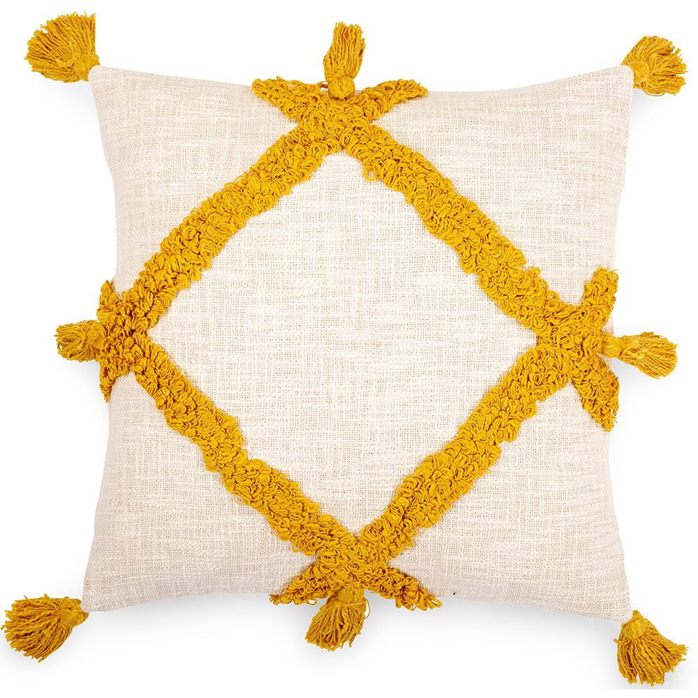 Coussin de style boho Bali - Housse et Rembourrage inclus - Frewla image 8