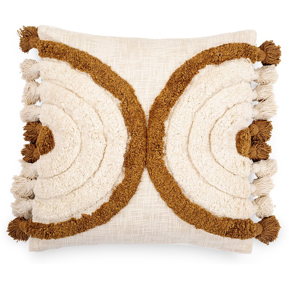 Coussin de style boho Bali - Housse et Rembourrage inclus - Edwyna image 8