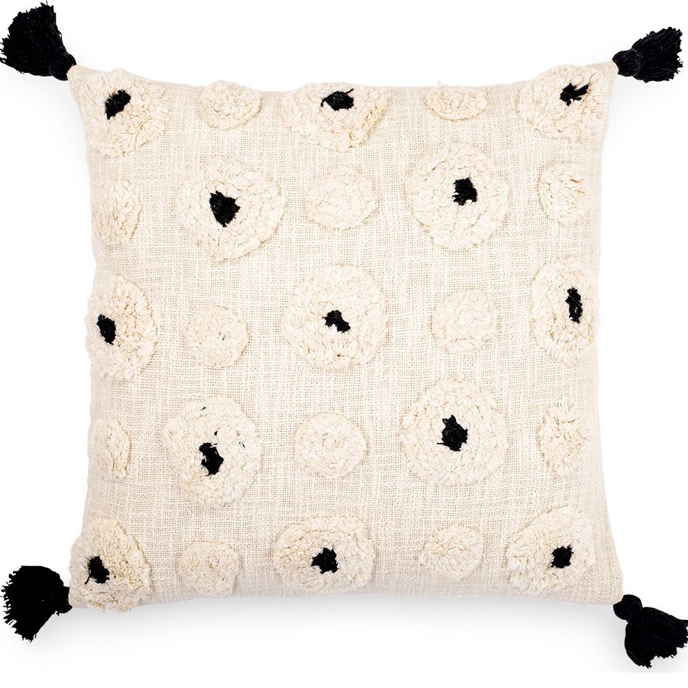 Coussin de style boho Bali - Housse et Rembourrage inclus - Eleanor image 8