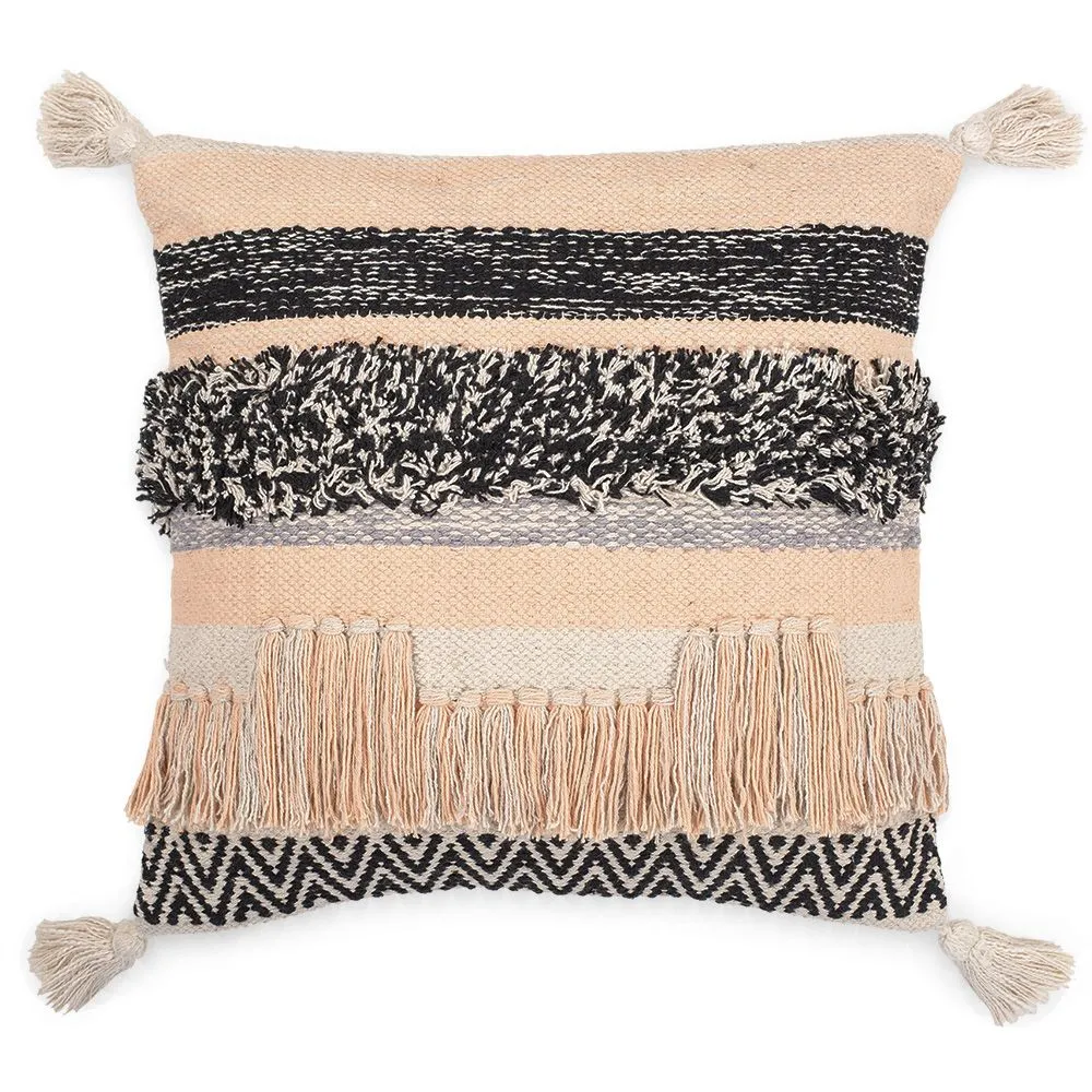 Coussin de style boho Bali - Housse et Rembourrage inclus - Amelia image 8