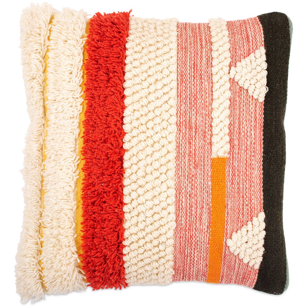 Coussin de style boho Bali - Housse et Rembourrage inclus - Evonne image 8