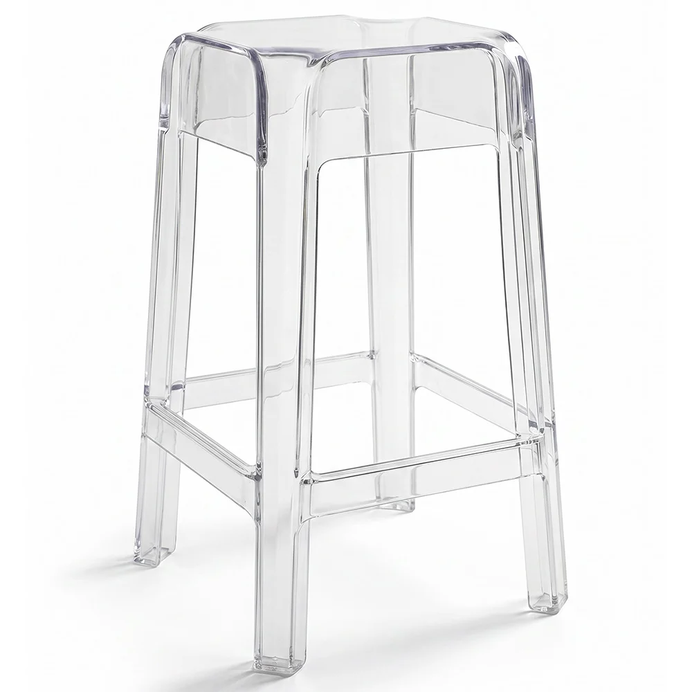 Tabouret Design Transparent - 65cm - Victoria Queen image 8