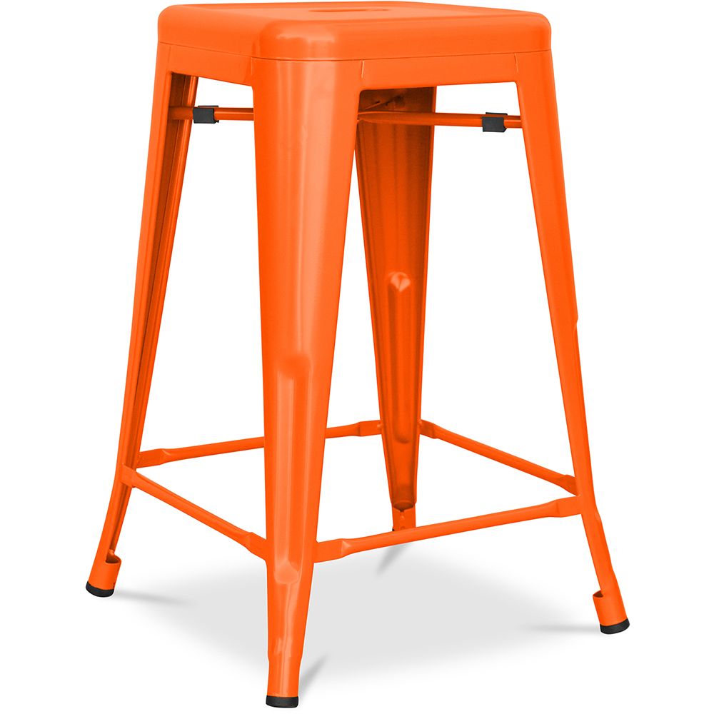 Tabouret de bar - Design industriel - Acier mat - 60cm - Nouvelle édition - Stylix image 8