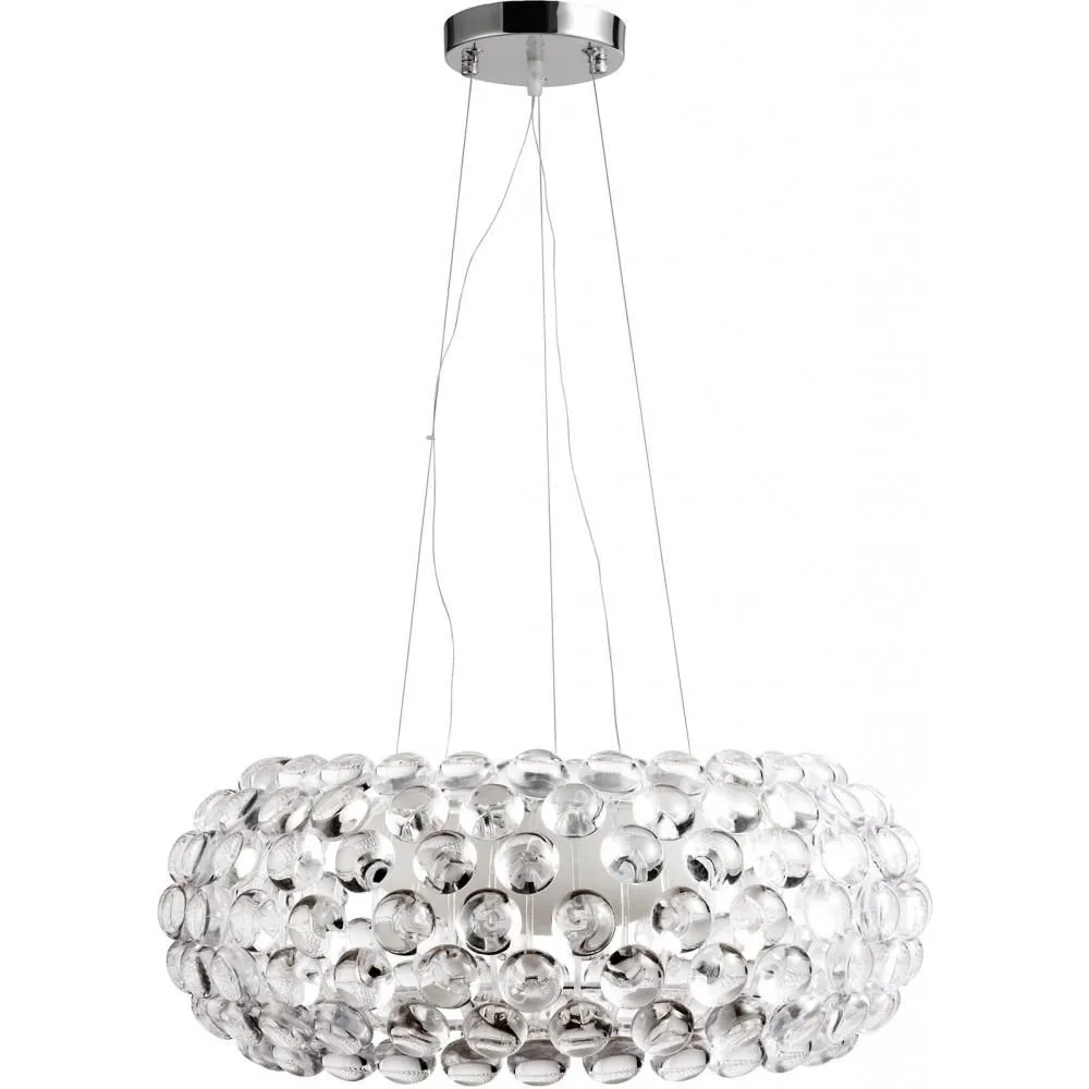 Lampe de Plafond - Lampe Suspendue Boules de Cristal - 50cm - Savoni image 8