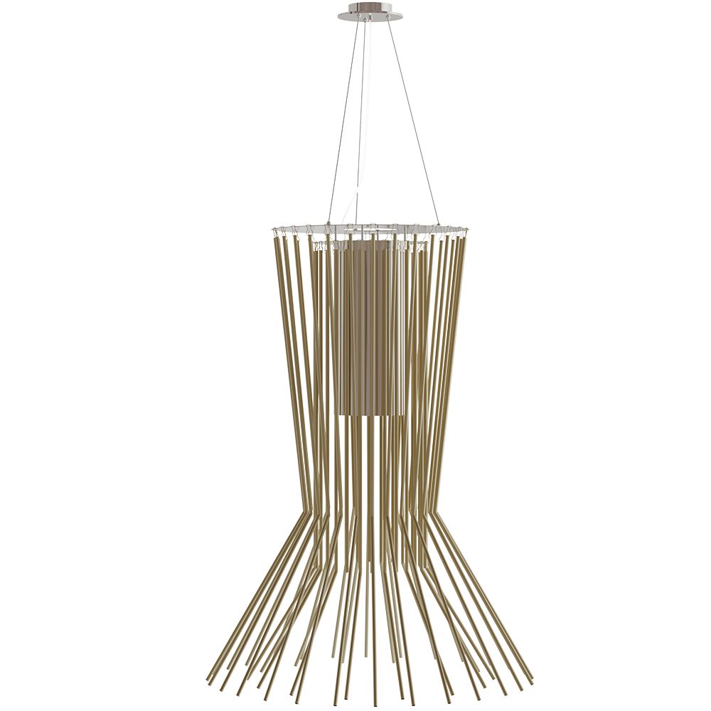 Lustre de plafond doré - Suspension design - Madison image 8