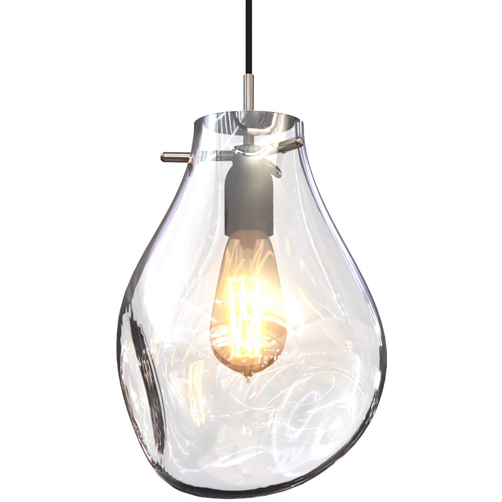 Lampe de plafond en verre - Suspension design - Vera image 8