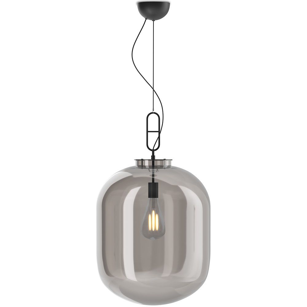 Lampe de plafond en cristal - Lampe suspendue design moyenne - Grau image 8