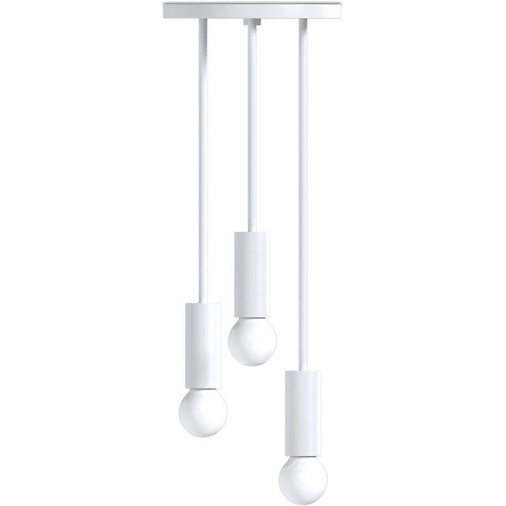 Lampe de plafond design - Lampe suspendue - 3 bras - Troy image 8