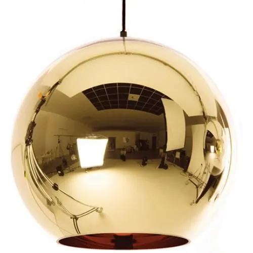 Lampe de Plafond - Suspension Globe en Métal - 25 cm - Range image 8