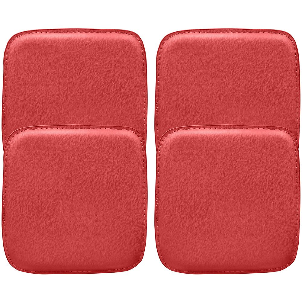 Lot de 4 coussins magnétiques pour tabouret - simili-cuir - Stylix image 8