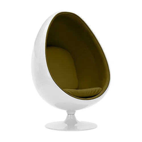 Fauteuil design en forme d'œuf - Revêtement en similicuir - Eny image 8
