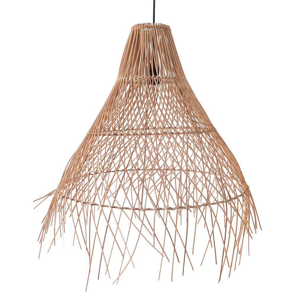Lampe de plafond en rotin - Lampe suspendue de stile Boho Bali - Trui image 8